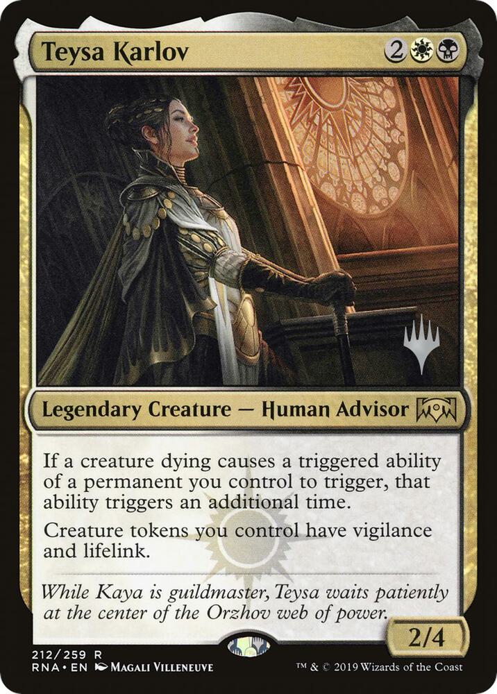 Teysa Karlov 212 (Promo Pack: Throne of Eldraine)  - Foil | Good Games Adelaide SA