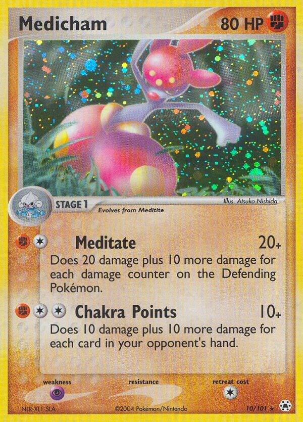 Medicham 10 101 10/101 (Hidden Legends)  - Reverse Holofoil | Good Games Adelaide SA