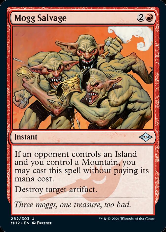 Mogg Salvage (Etched Foil) [Modern Horizons 2] | Good Games Adelaide SA