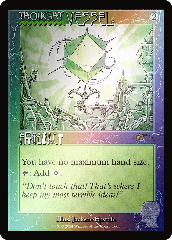 Thought Vessel 1665 Rainbow Foil 1665 (Secret Lair Drop Series)  - Foil | Good Games Adelaide SA