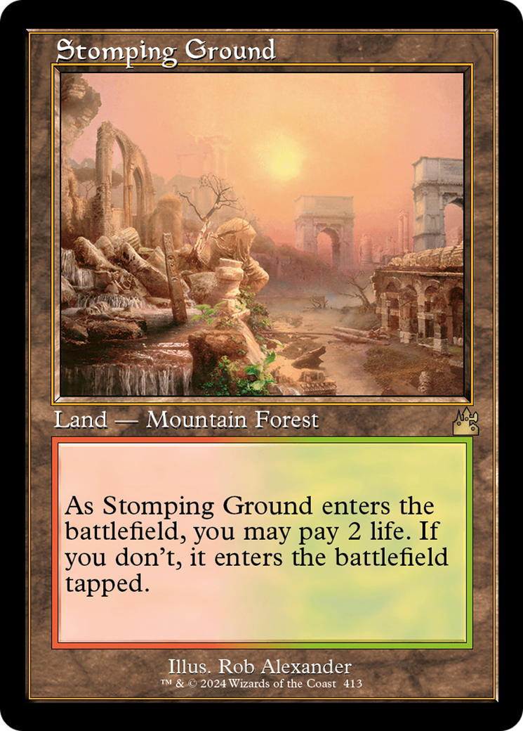 Stomping Ground (Retro) [Ravnica Remastered] | Good Games Adelaide SA