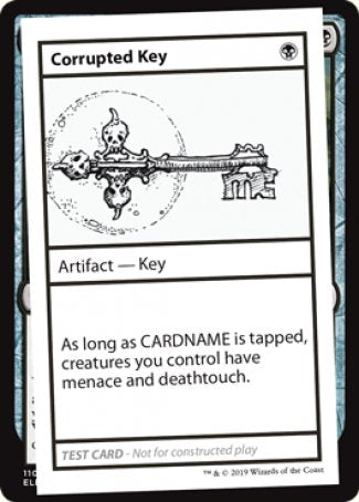 Corrupted Key (2021 Edition) [Mystery Booster Playtest Cards] | Good Games Adelaide SA