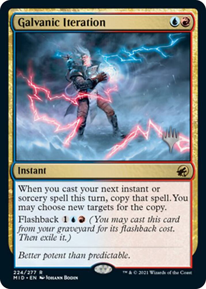 Galvanic Iteration 224p/171 (Promo Pack: Innistrad: Midnight Hunt)  | Good Games Adelaide SA