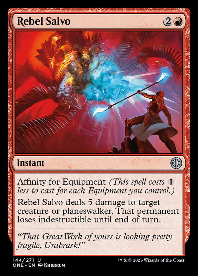 Rebel Salvo [Phyrexia: All Will Be One] | Good Games Adelaide SA