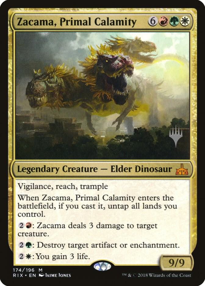 Zacama Primal Calamity 174 (Promo Pack: Core Set 2020)  | Good Games Adelaide SA