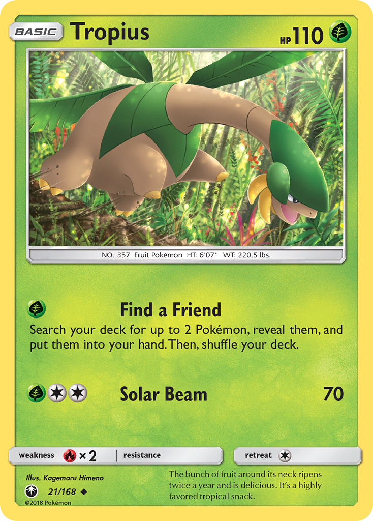 Tropius (21/168) [Sun & Moon: Celestial Storm] | Good Games Adelaide SA