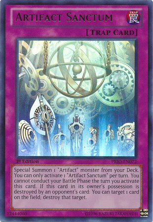 Artifact Sanctum [PRIO-EN072] Ultra Rare | Good Games Adelaide SA