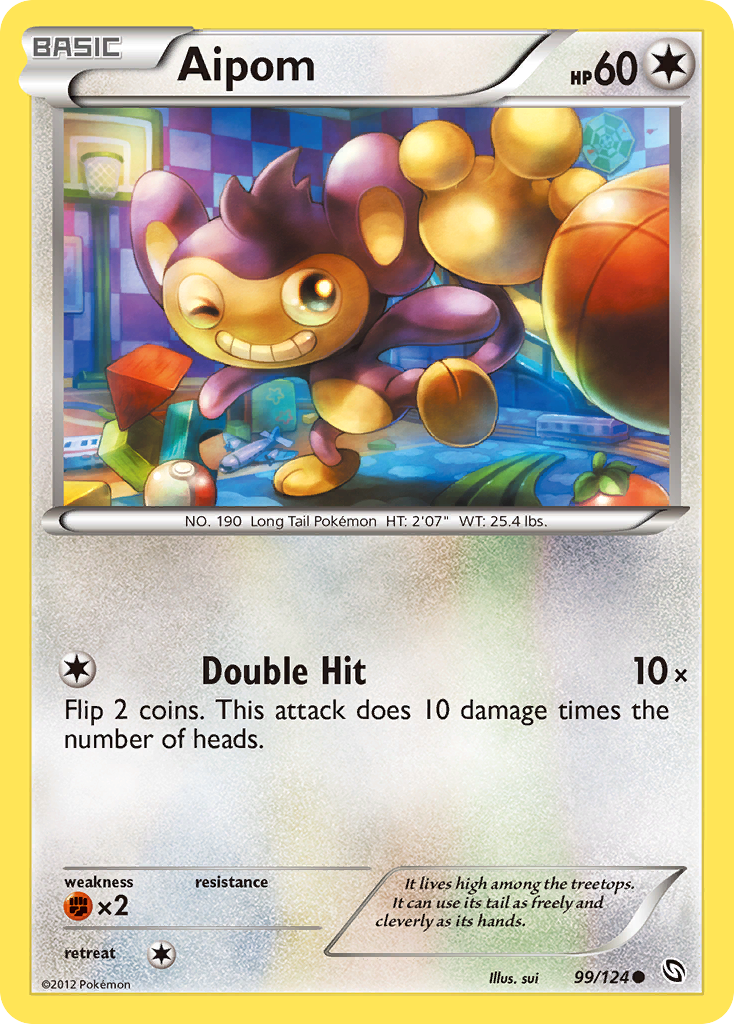 Aipom (99/124) [Black & White: Dragons Exalted] | Good Games Adelaide SA