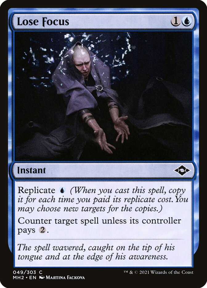 Lose Focus 49 (Modern Horizons 2)  - Foil | Good Games Adelaide SA