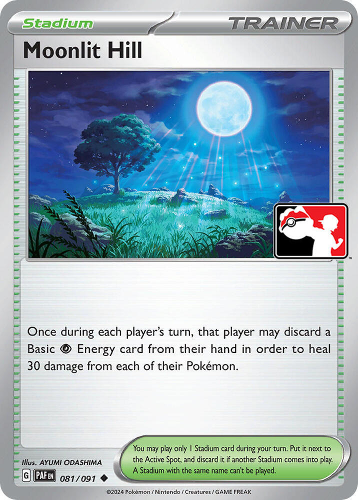 Moonlit Hill Series 5 081/091 (Prize Pack Series Cards)  - Holofoil | Good Games Adelaide SA
