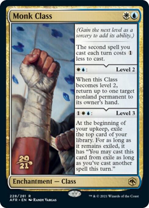 Monk Class 228 (Prerelease Cards)  - Foil | Good Games Adelaide SA