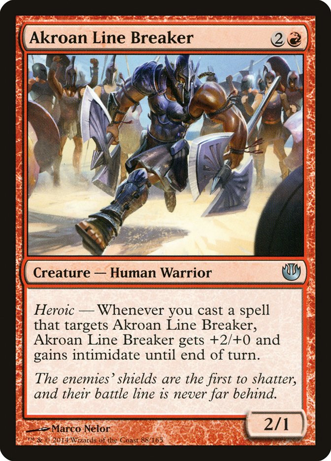 Akroan Line Breaker 88 (Journey Into Nyx)  - Foil | Good Games Adelaide SA