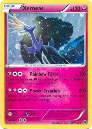 Xerneas 107 162 Cosmos Holo 107/162 (Blister Exclusives)  - Holofoil | Good Games Adelaide SA