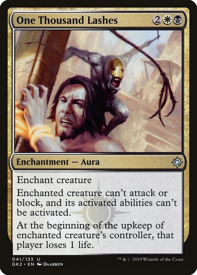 One Thousand Lashes 41 (Ravnica Allegiance: Guild Kits)  | Good Games Adelaide SA
