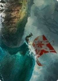 Run Ashore Art Card [Kaldheim: Art Series] | Good Games Adelaide SA