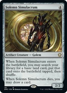 Solemn Simulacrum 191 (Commander: Dominaria United)  | Good Games Adelaide SA