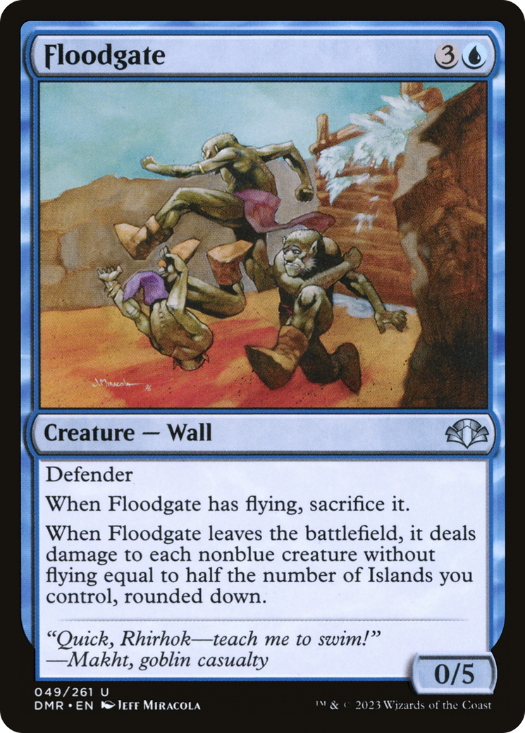 Floodgate [Dominaria Remastered] | Good Games Adelaide SA