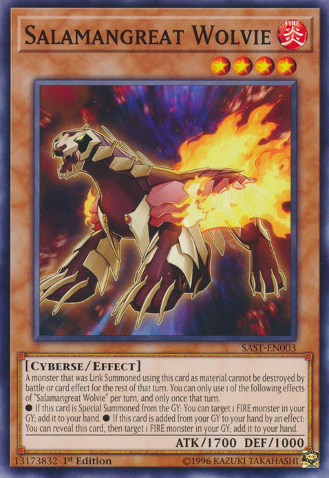 Salamangreat Wolvie [SAST-EN003] Common | Good Games Adelaide SA