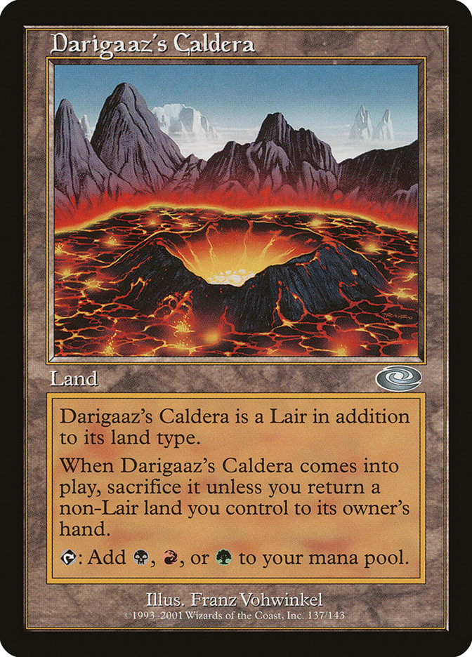 Darigaaz's Caldera [Planeshift] | Good Games Adelaide SA