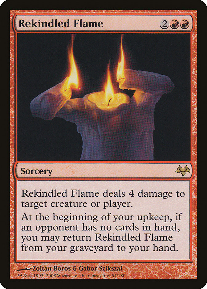 Rekindled Flame 61 (Eventide)  - Foil | Good Games Adelaide SA