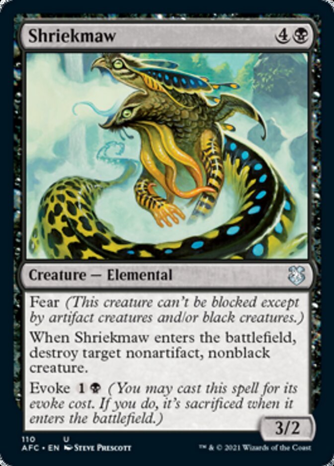 Shriekmaw [Dungeons & Dragons: Adventures in the Forgotten Realms Commander] | Good Games Adelaide SA