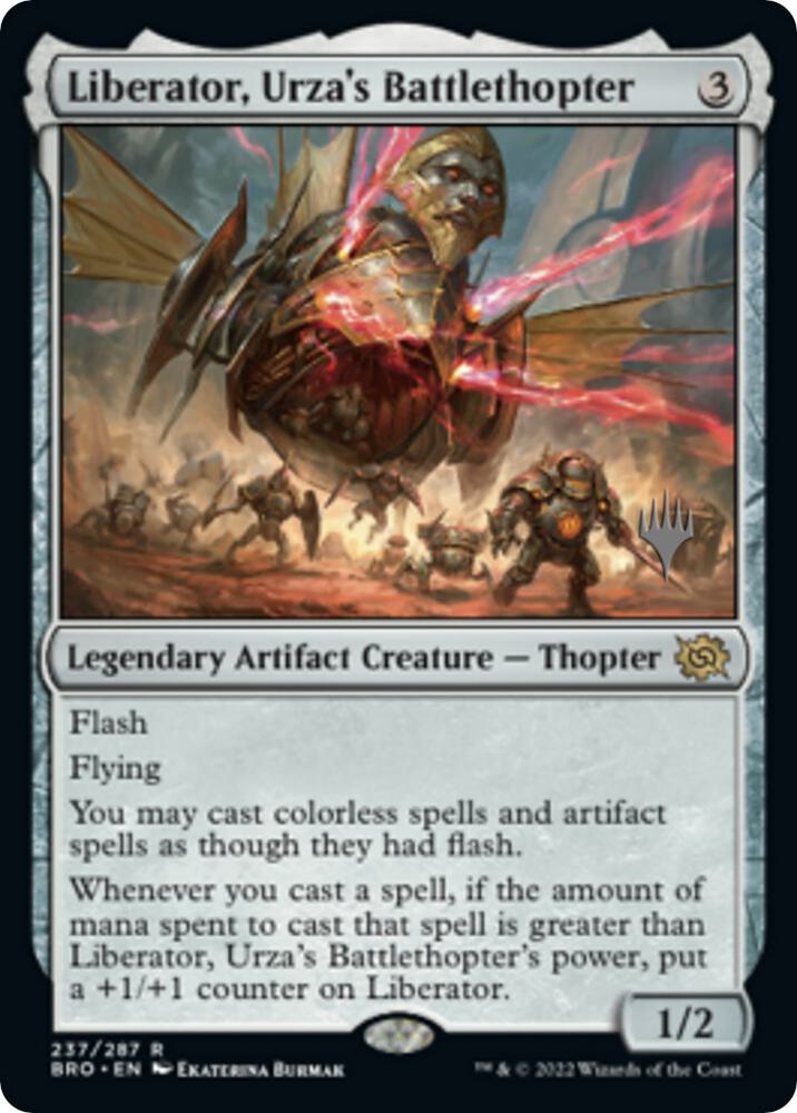 Liberator Urzas Battlethopter 237 (Promo Pack: The Brothers' War)  | Good Games Adelaide SA