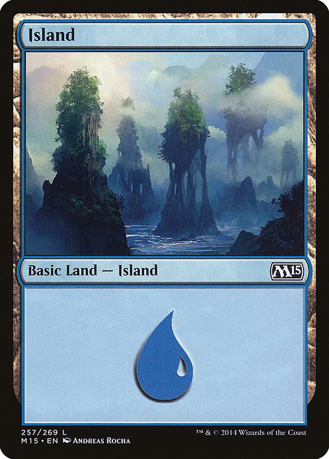 Island 257 (Magic 2015 (M15))  - Foil | Good Games Adelaide SA