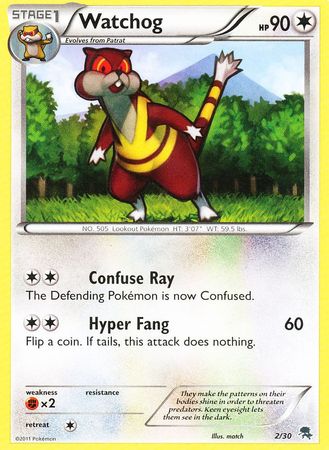 Watchog (2/30) [Black & White: Trainer Kit - Zoroark] | Good Games Adelaide SA