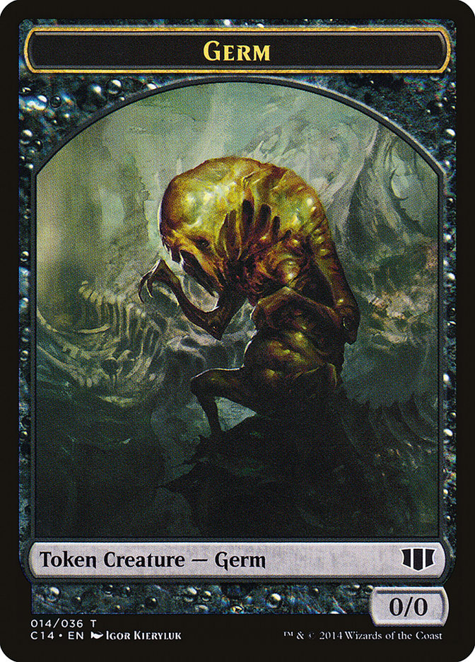 Stoneforged Blade // Germ Double-sided Token [Commander 2014 Tokens] | Good Games Adelaide SA