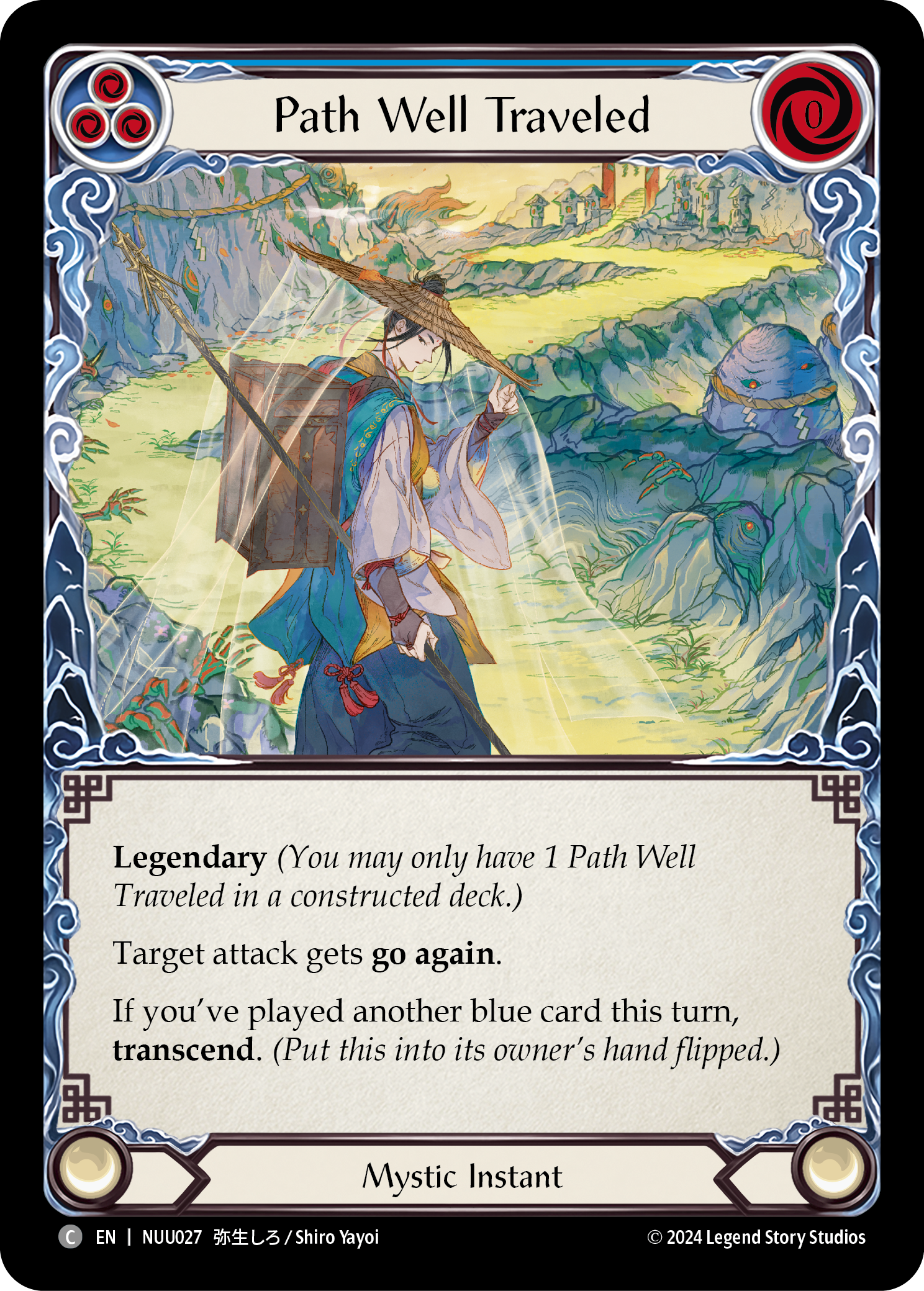 Path Well Traveled [NUU027] (Part of the Mistveil Nuu Blitz Deck) | Good Games Adelaide SA