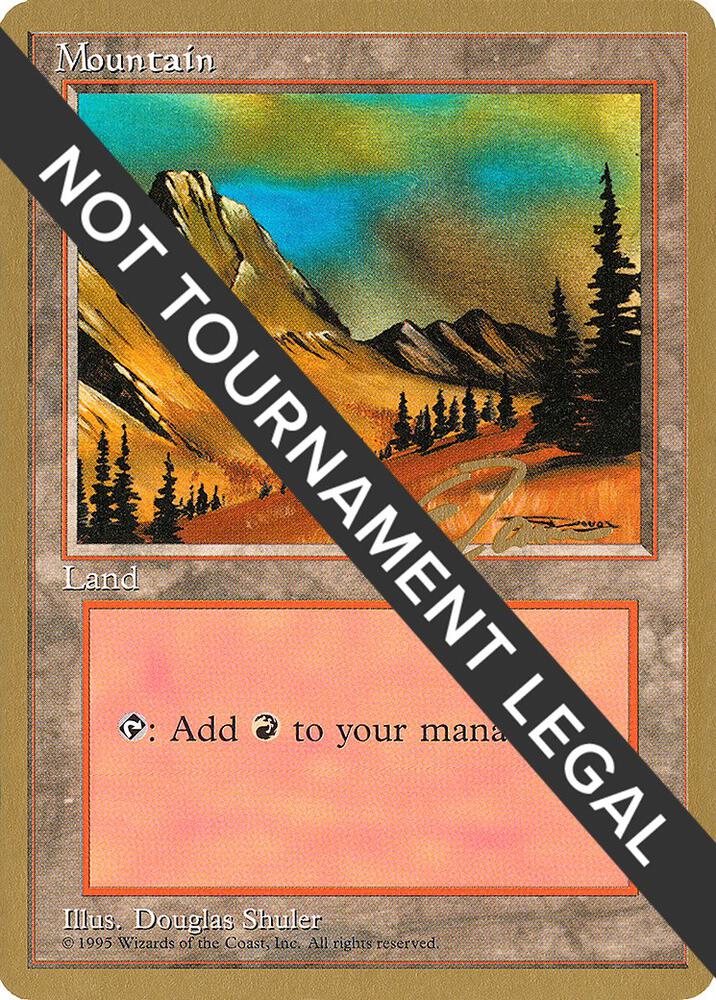 Mountain C 1996 Eric Tam 4ED  (World Championship Decks)  | Good Games Adelaide SA