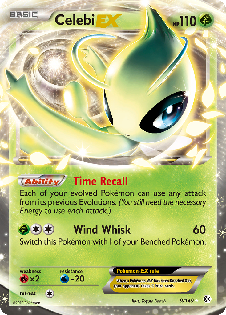 Celebi EX (9/149) [Black & White: Boundaries Crossed] | Good Games Adelaide SA