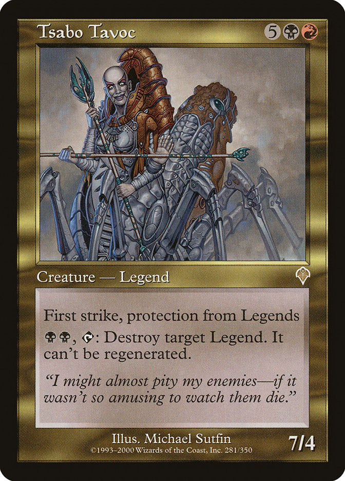 Tsabo Tavoc 281 (Invasion)  - Foil | Good Games Adelaide SA