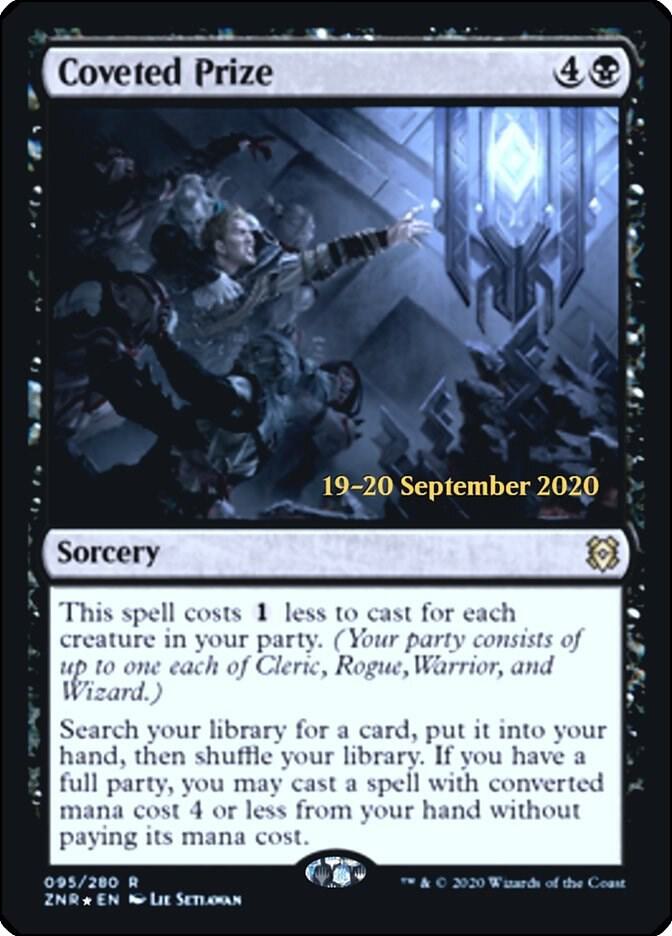 Coveted Prize 95 (Prerelease Cards)  - Foil | Good Games Adelaide SA