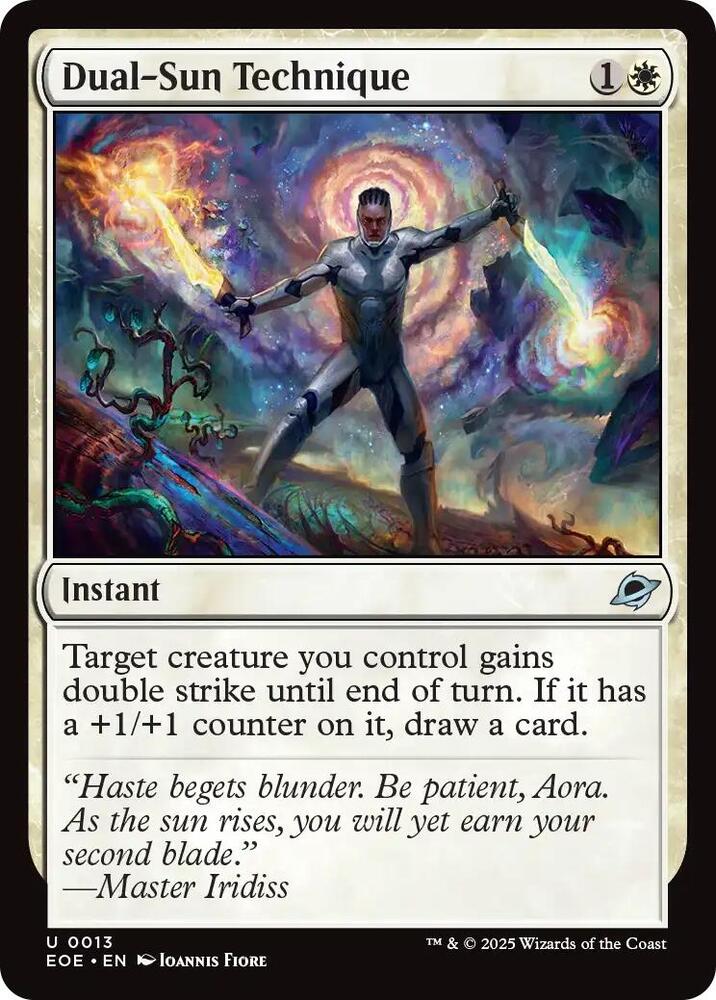 Dual-Sun Technique 13 (Edge of Eternities)  - Foil | Good Games Adelaide SA
