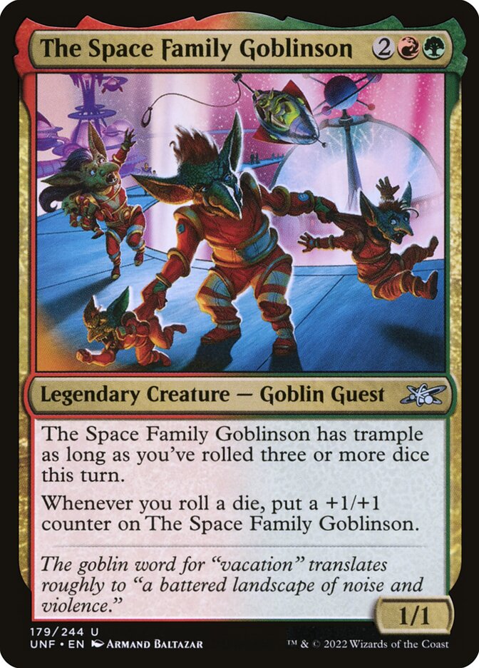 The Space Family Goblinson 179 (Unfinity)  | Good Games Adelaide SA
