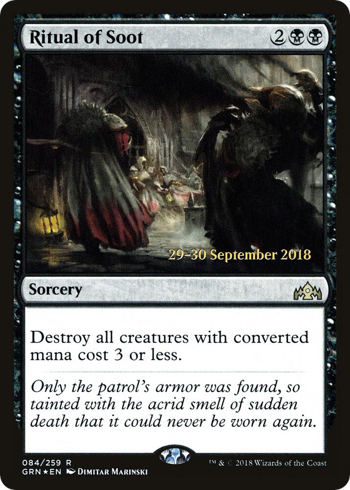 Ritual of Soot 84 (Prerelease Cards)  - Foil | Good Games Adelaide SA