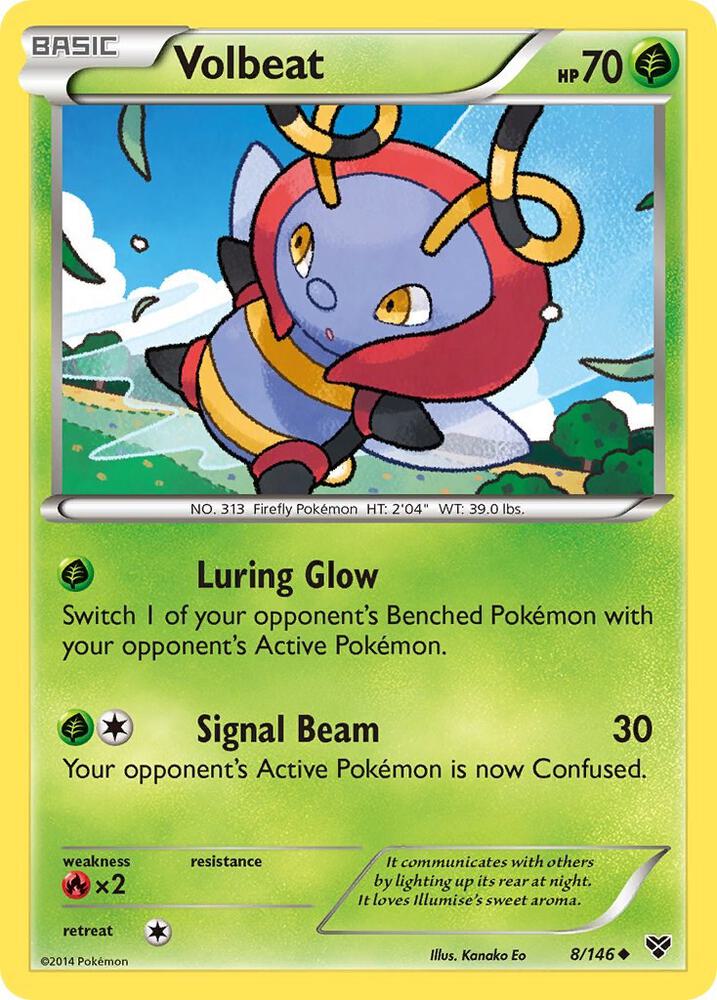 Volbeat 8/146 (XY Base Set)  | Good Games Adelaide SA