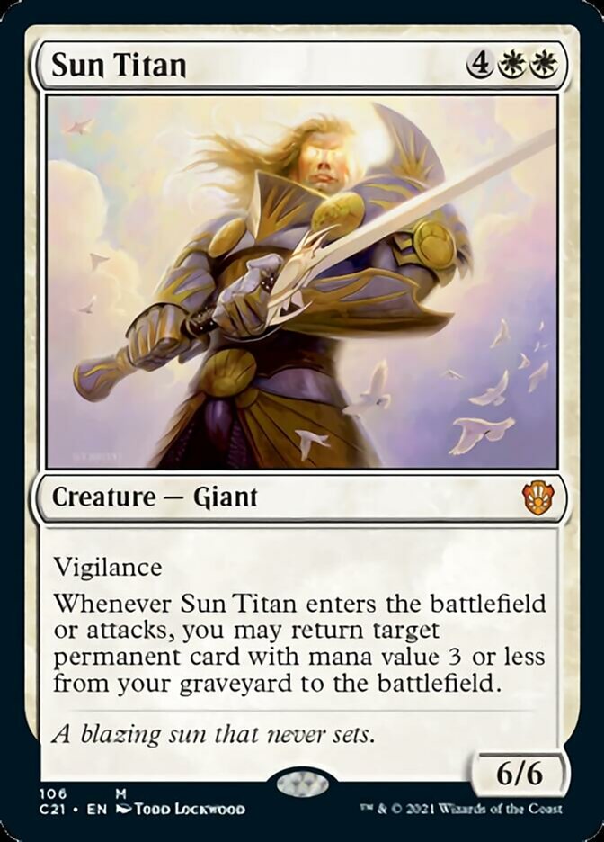 Sun Titan [Commander 2021] | Good Games Adelaide SA