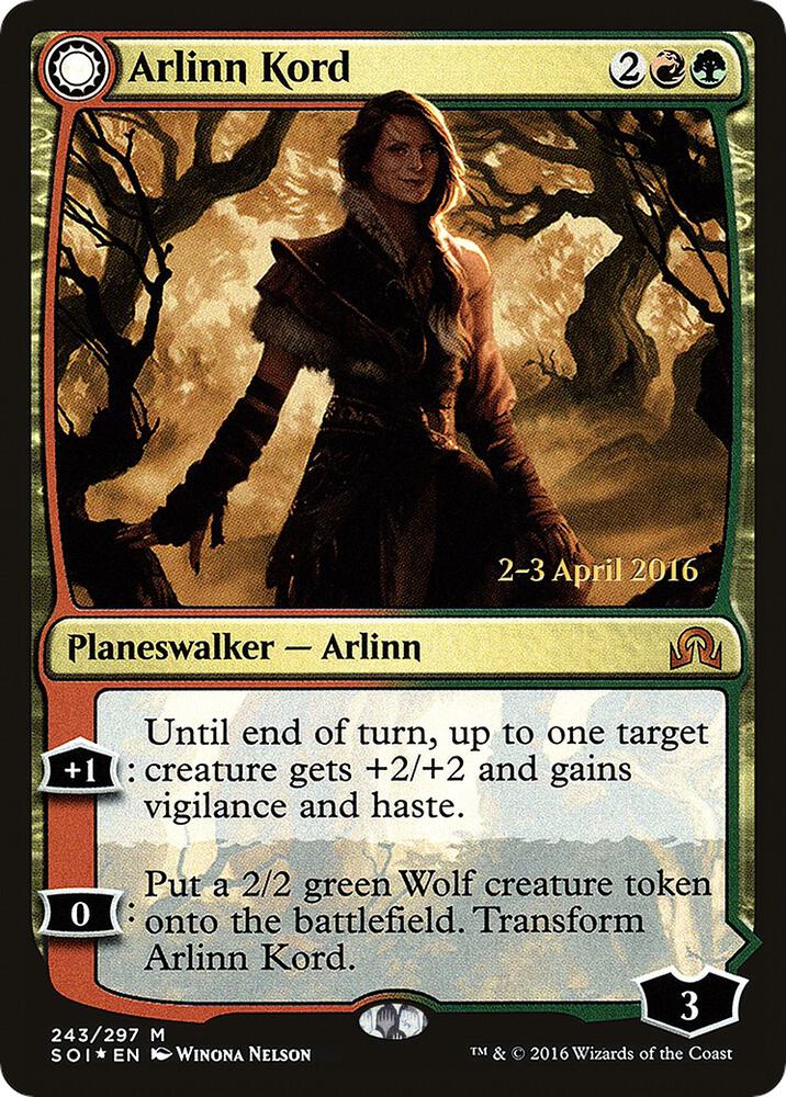 Arlinn Kord 243 (Prerelease Cards)  - Foil | Good Games Adelaide SA