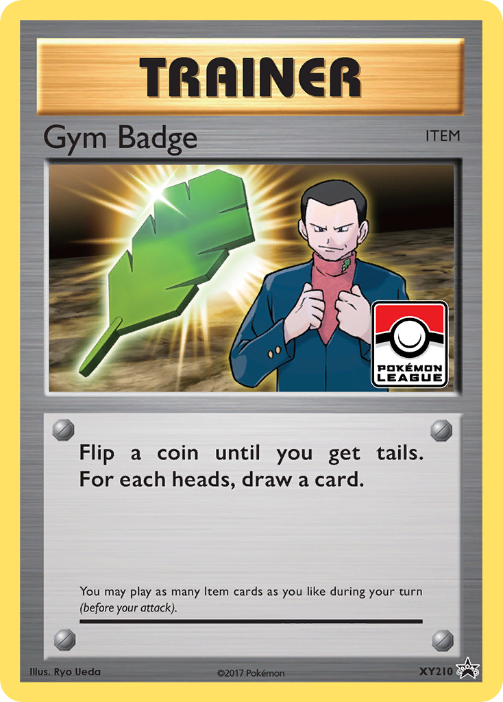 Gym Badge (XY210) (Giovanni) [XY: Black Star Promos] | Good Games Adelaide SA