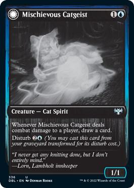 Mischievous Catgeist 336 (Innistrad: Double Feature)  | Good Games Adelaide SA