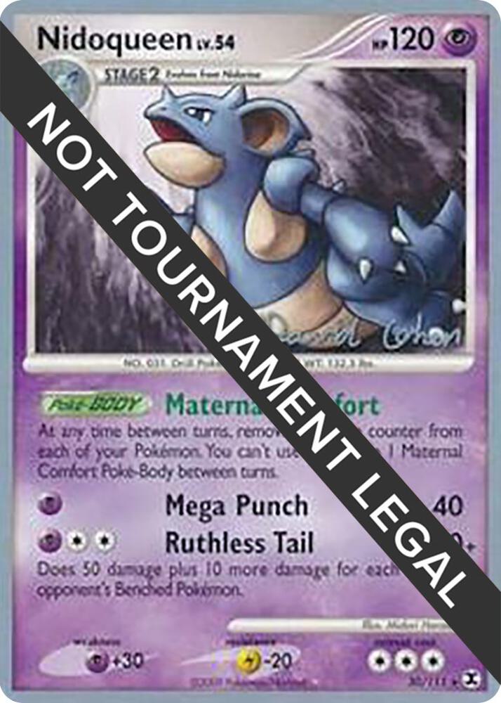 Nidoqueen 2009 David Cohen 30/111 (World Championship Decks)  | Good Games Adelaide SA