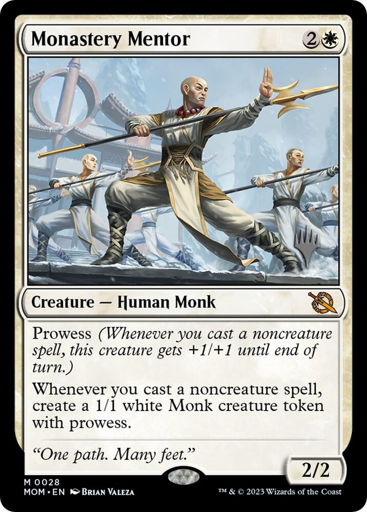Monastery Mentor 28 (Promo Pack: March of the Machine)  | Good Games Adelaide SA