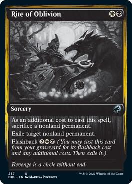 Rite of Oblivion 237 (Innistrad: Double Feature)  - Foil | Good Games Adelaide SA
