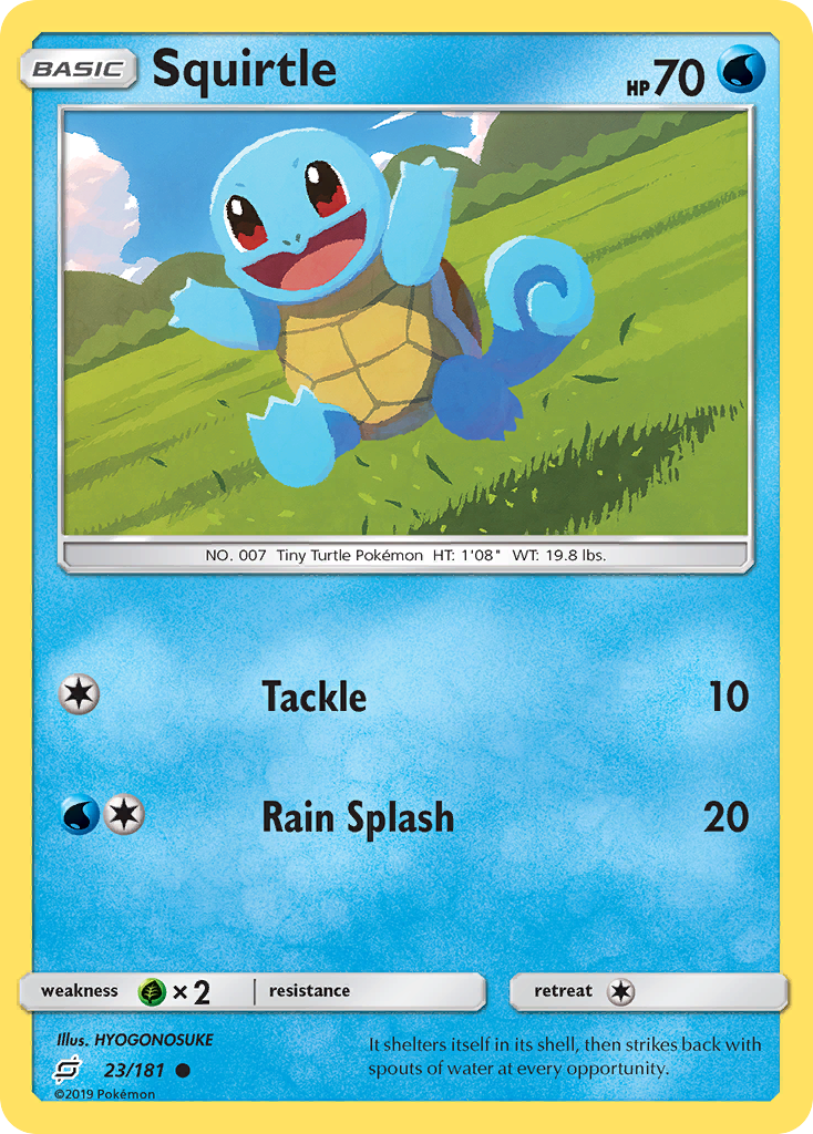 Squirtle (23/181) [Sun & Moon: Team Up] | Good Games Adelaide SA