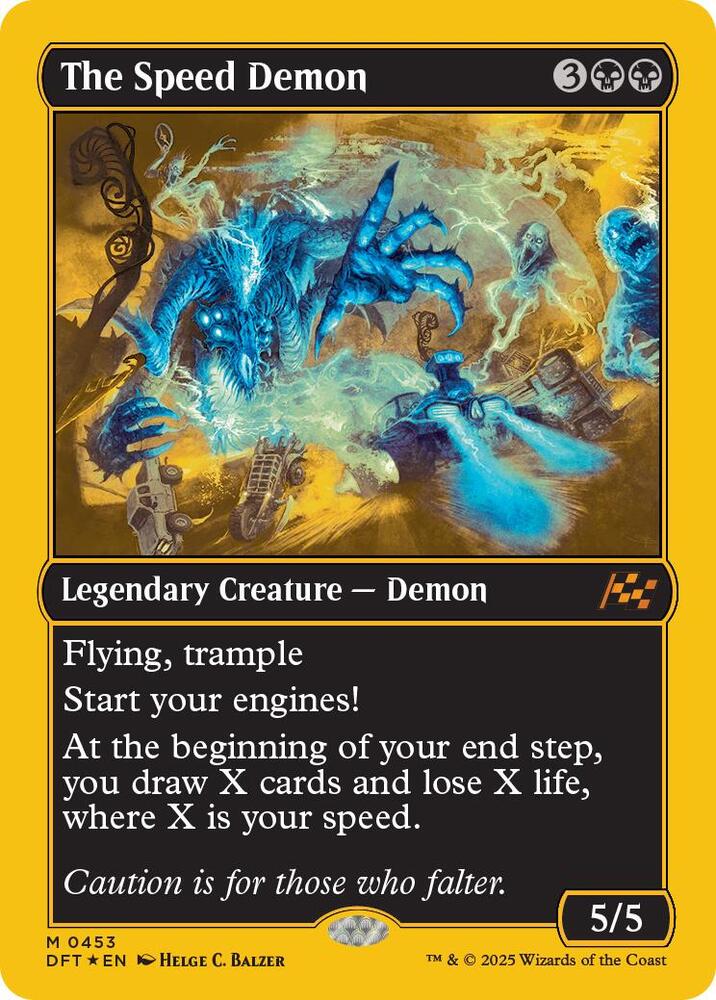 The Speed Demon 453 (Aetherdrift)  - Foil | Good Games Adelaide SA