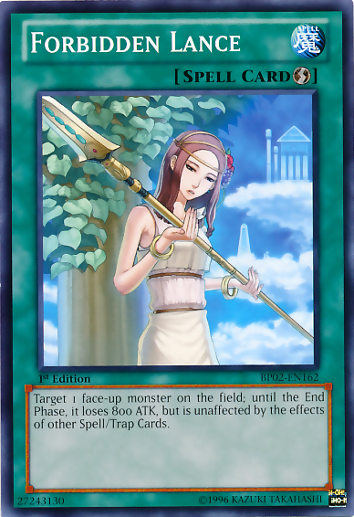 Forbidden Lance [BP02-EN162] Mosaic Rare | Good Games Adelaide SA