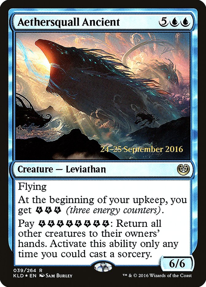 Aethersquall Ancient [Kaladesh Promos] | Good Games Adelaide SA