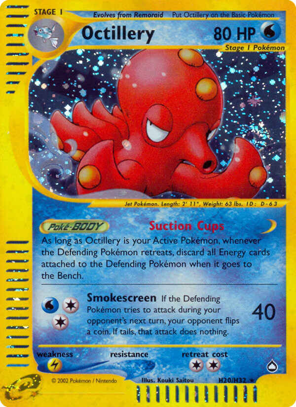 Octillery (H20/H32) [Aquapolis] | Good Games Adelaide SA